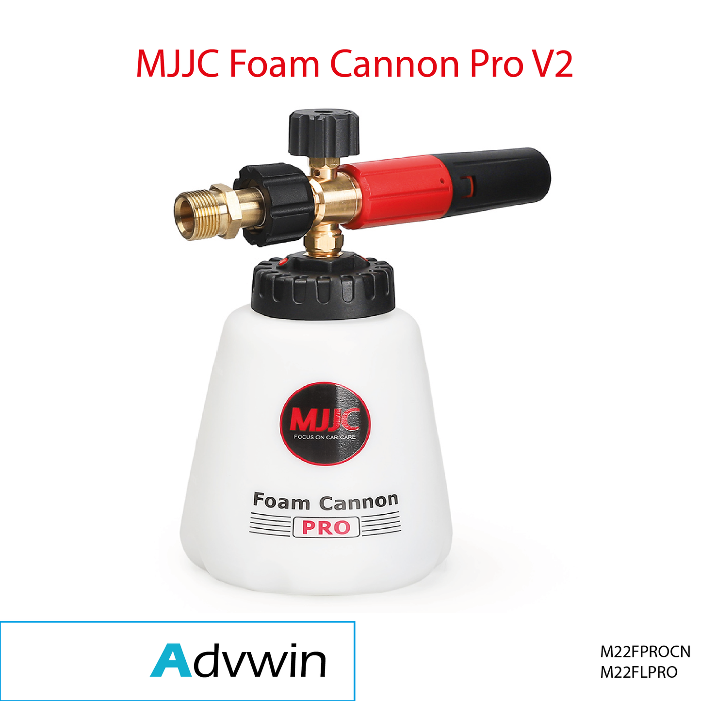 Advwin pressure washer - MJJC Foam Cannon Pro V2 (Pressure Washer Snow Foam Lance Gun)