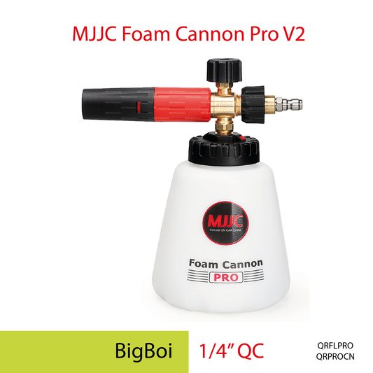 Big Boi pressure washer (1/4" QC) - MJJC Foam Cannon Pro V2 (Pressure Washer Snow Foam Lance Gun)