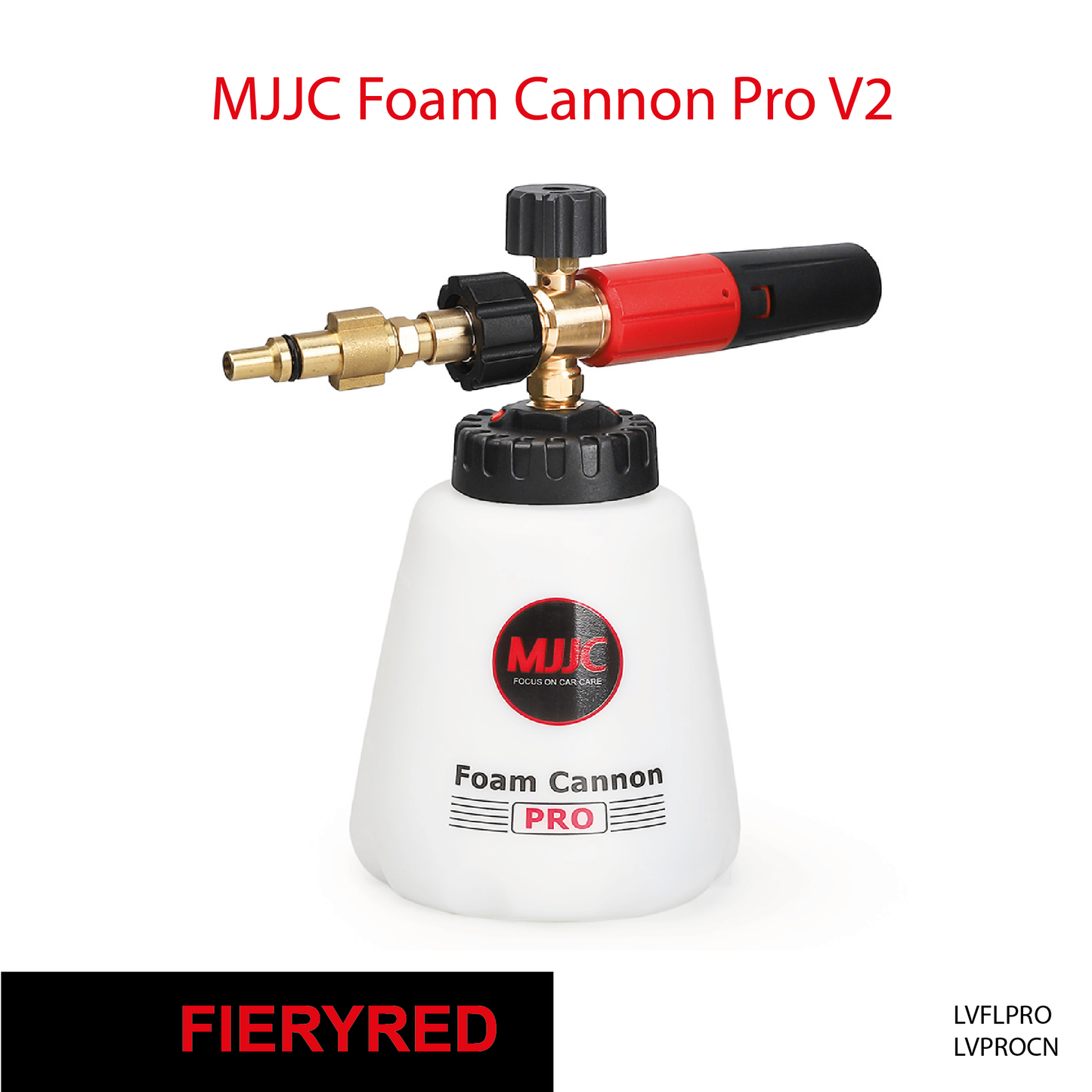 Fieryred pressure washer - MJJC Foam Cannon Pro V2 (Pressure Washer Snow Foam Lance Gun)