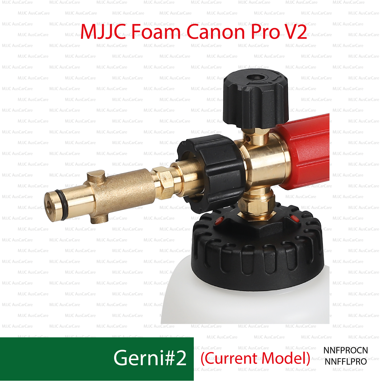 Gerni#2 (NNFPROCN) Adapter for MJJC Foam Cannon Pro V2 (NNFFLPRO)