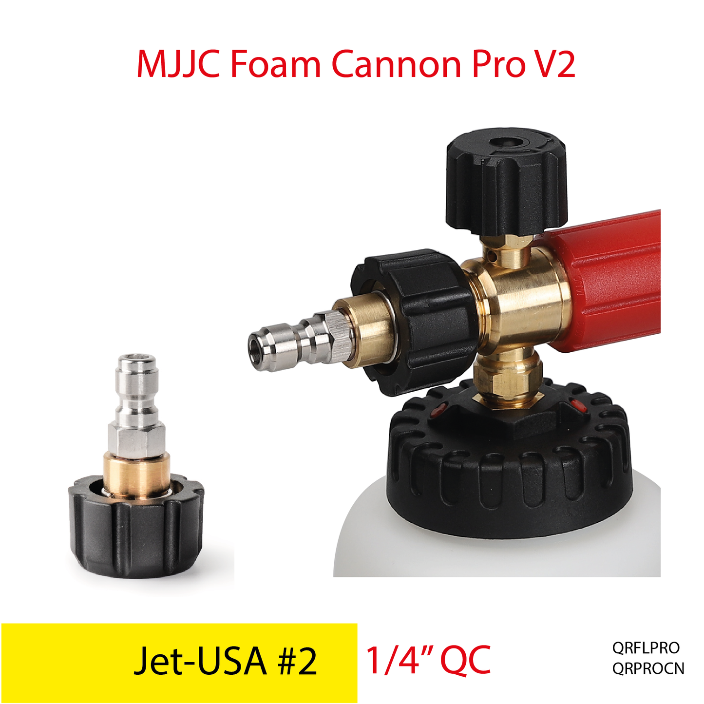 Jet-USA pressure washer - MJJC Foam Cannon Pro V2 (Pressure Washer Snow Foam Lance Gun)