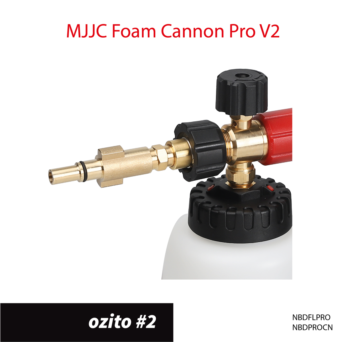 Ozito pressure washer | MJJC Foam Cannon Pro V2 (Snow Foam Car Wash ...