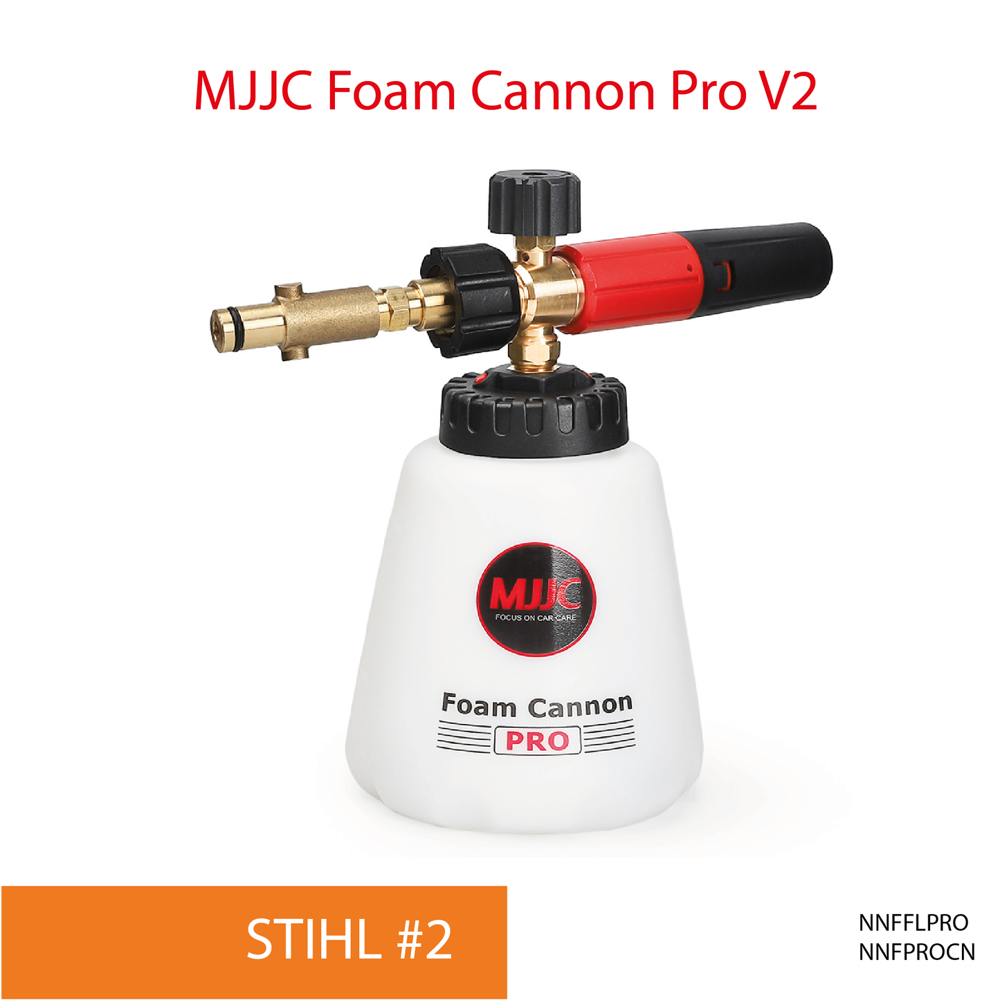 STIHL pressure washer - MJJC Foam Cannon Pro V2 (Pressure Washer Snow Foam Lance Gun)